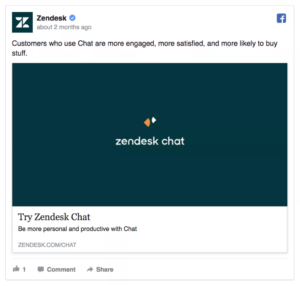 Zendeck ad copy example