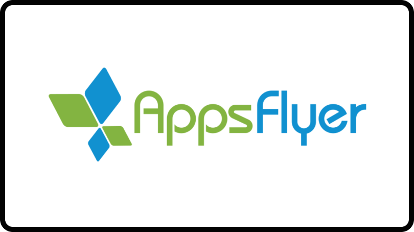 Logo for AppsFlyer, a top marketing attribution tool.