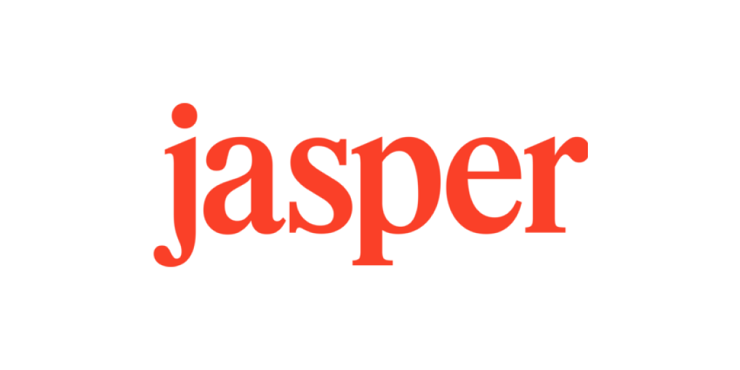 Logo of Jasper, one of the best AI copywriting tools on the market.