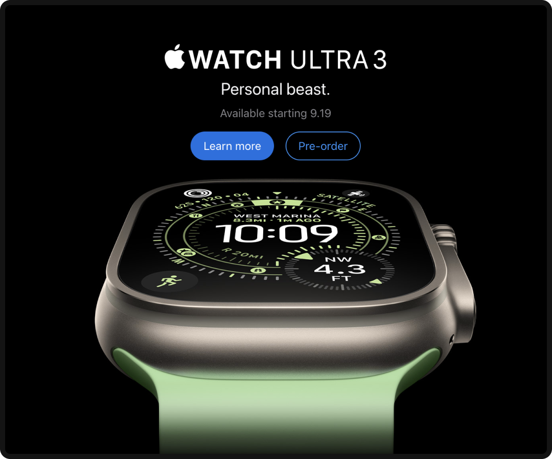 Example of the AIDA marketing copywriting framework.