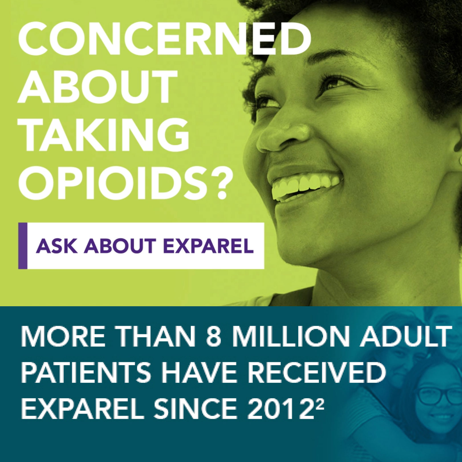 EXPAREL non-opioid advertisement