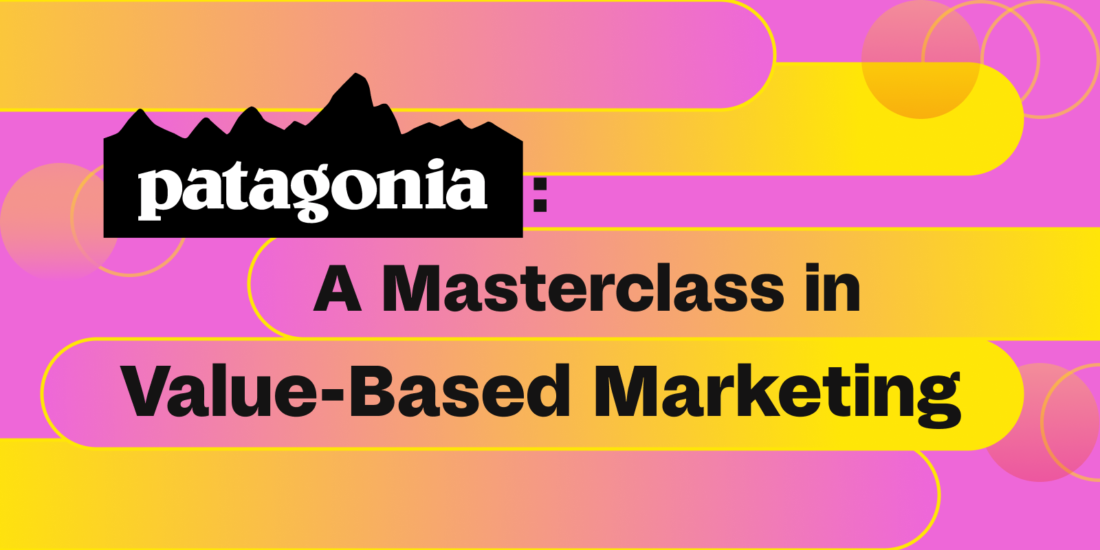 Patagonia's Growth Strategy: A Masterclass in Value-Based