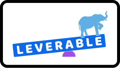 Leverable logo