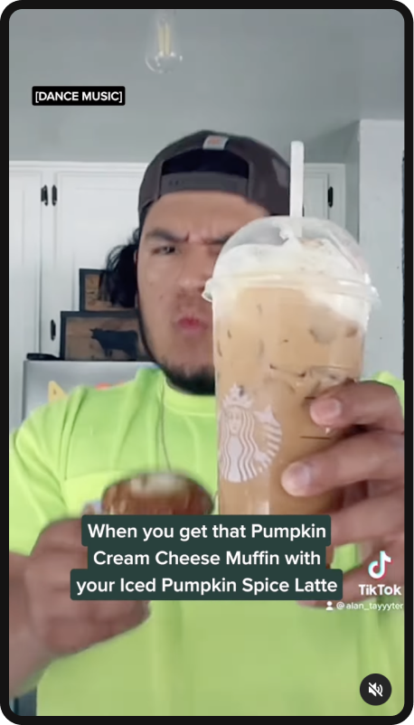 Starbucks UGC video
