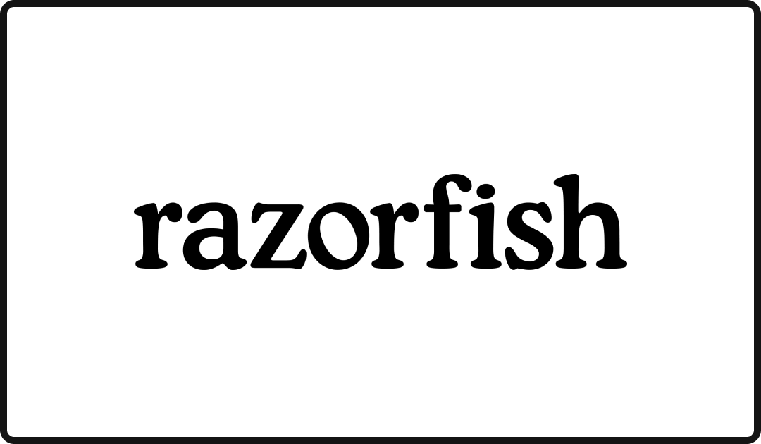 Logo of Razorfish, one of the top marketing agencies in Miami in 2026.