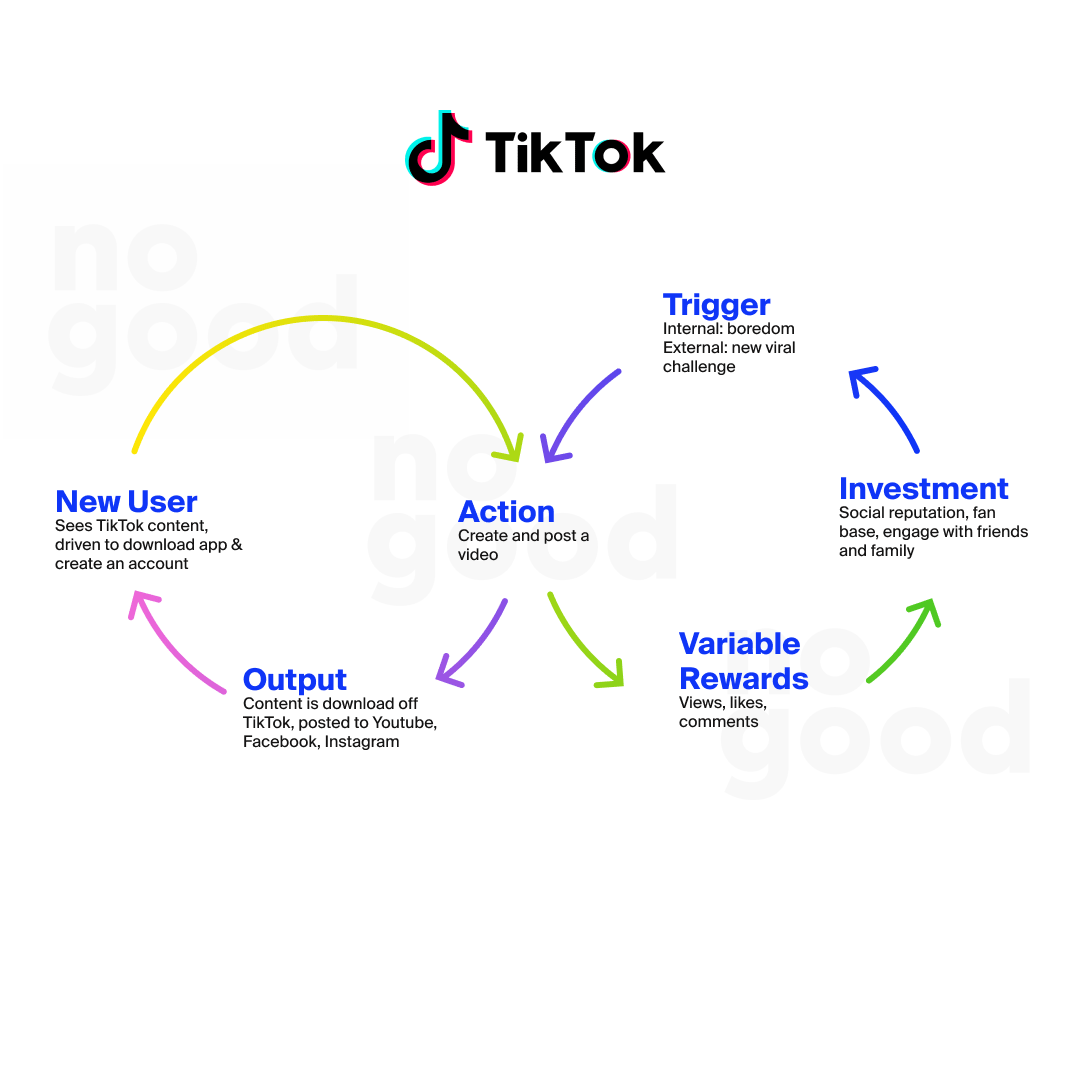 TikTok Growth Loop Example