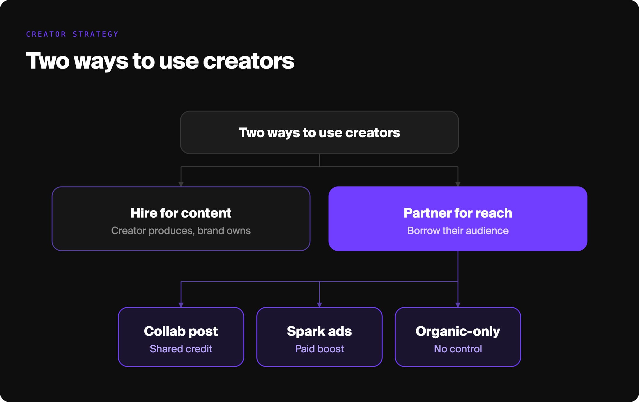 image showing how to use creators on TikTok