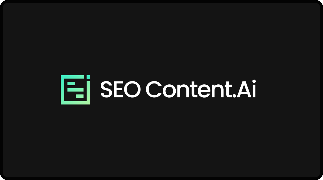 SEO Content.AI logo, an AI tool that can be used for technical SEO.