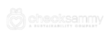 Checksammy logo in white