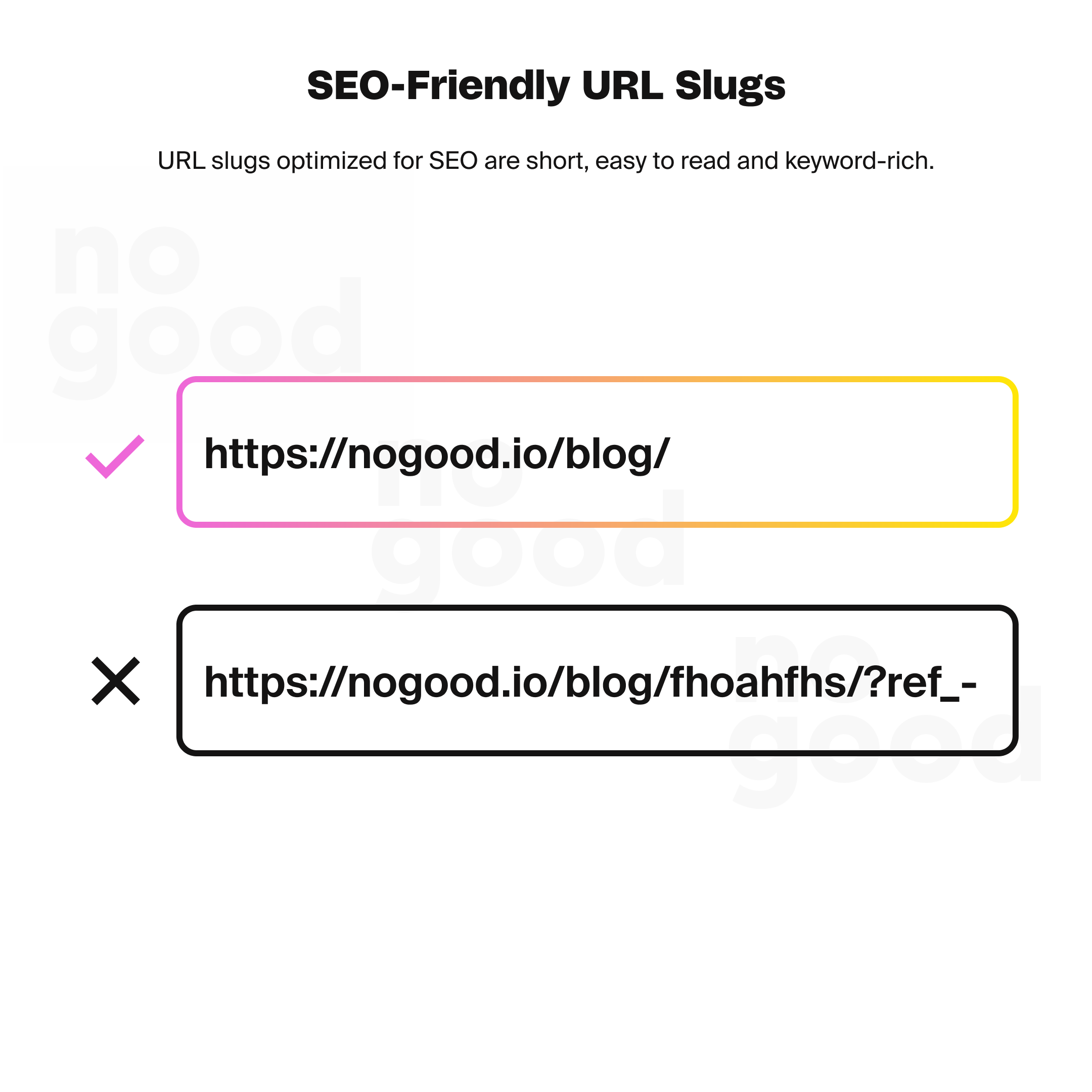 SEO-friendly URL slugs