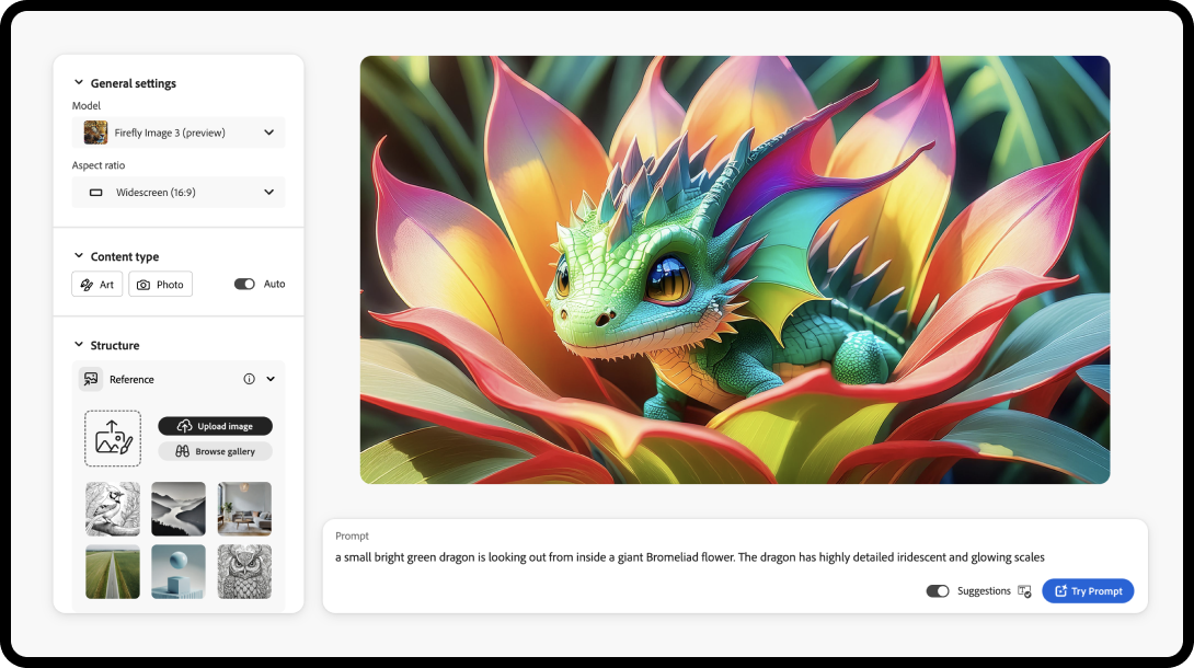 Adobe Firefly: AI graphic design tool