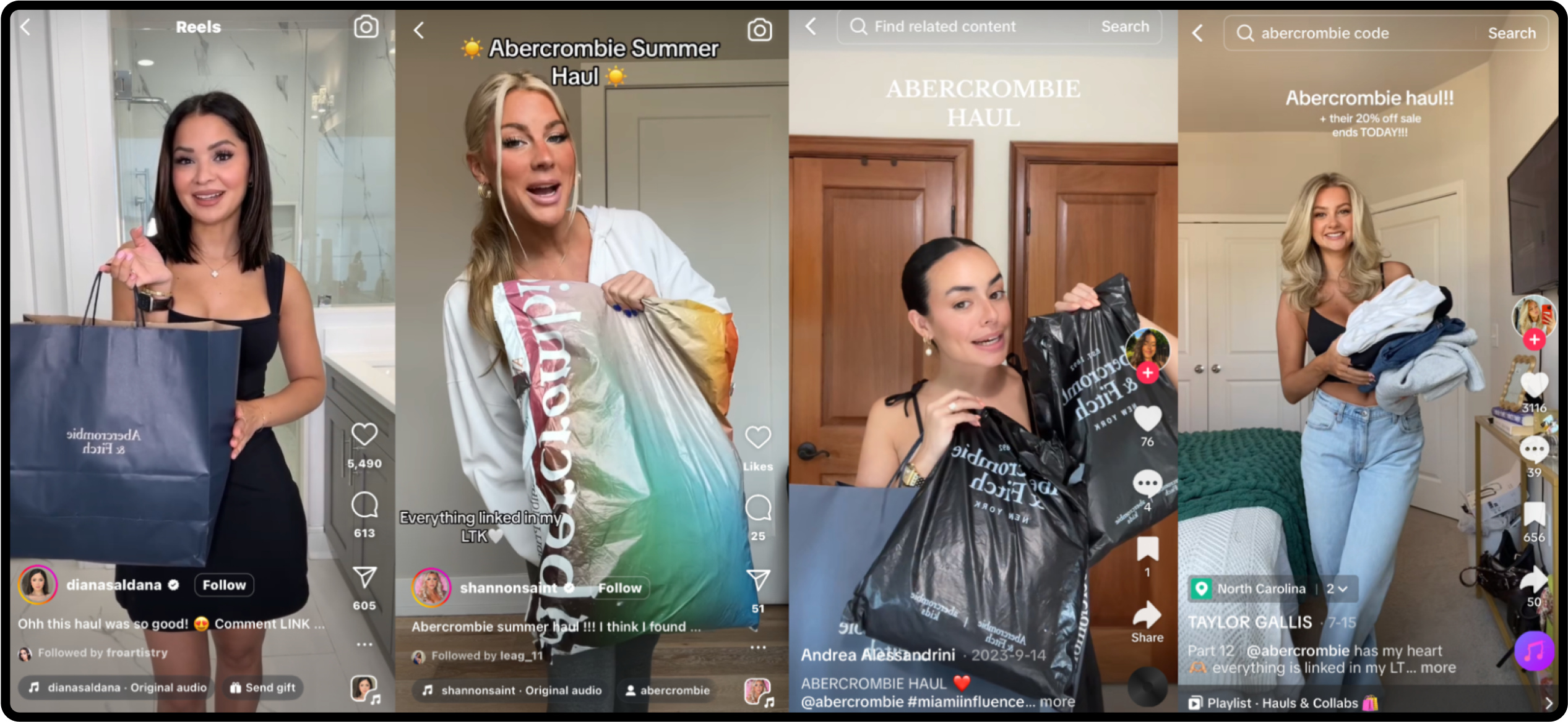 Abercrombie on TikTok