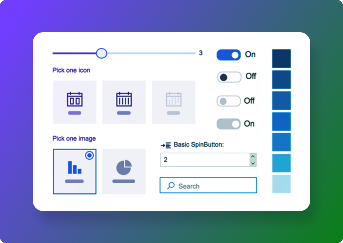 Graphical user interface design