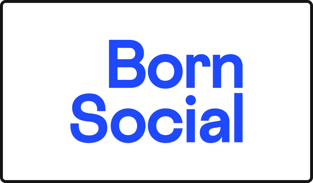 Logo of Born Social, one of the top social media marketing agencies in London.