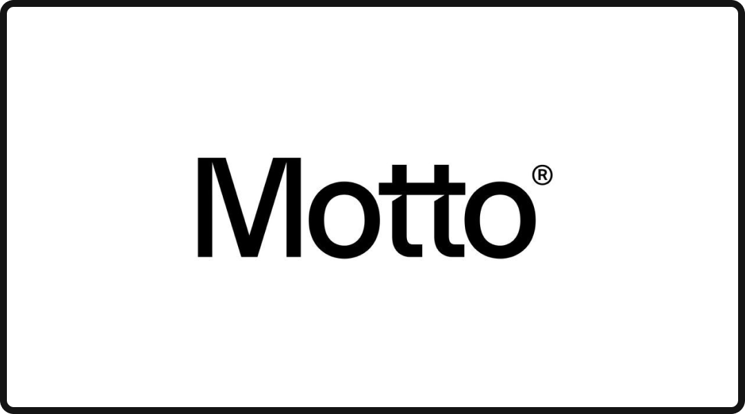 Logo of Motto, one of the leading branding agencies.
