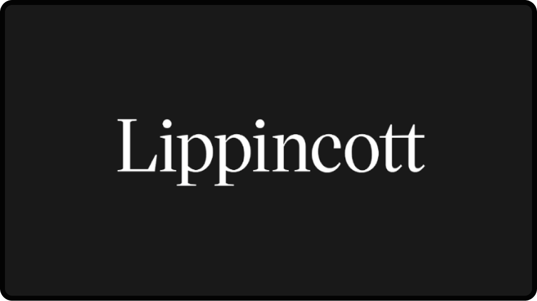 Logo of Lippincott, one of the leading branding agencies.