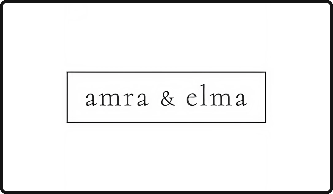Logo of Amra & Elma, one of the top beauty marketing agencies in 2026.