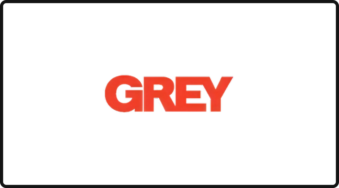 Logo for Grey, a top digital marketing agency in the USA.
