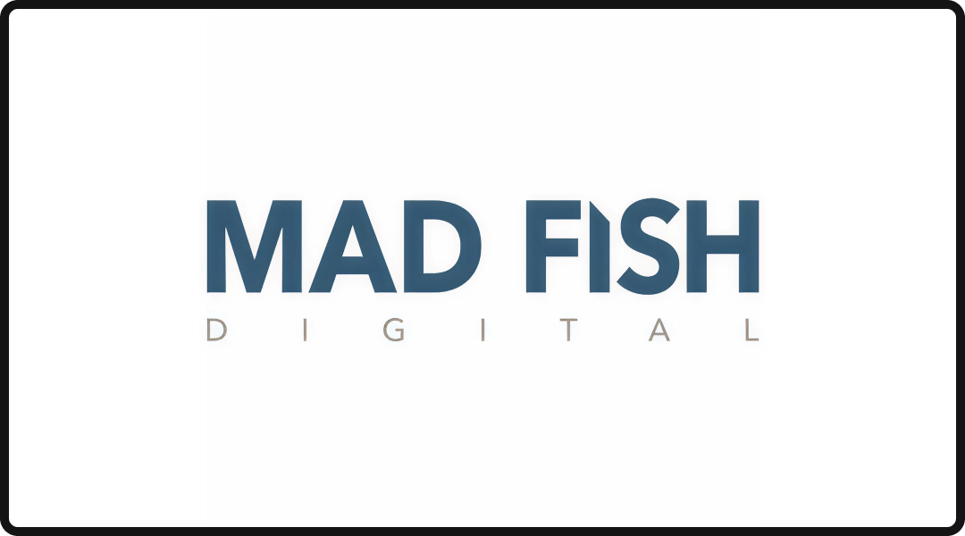 Logo for Mad Fish Digital, a top digital marketing agency in the USA.