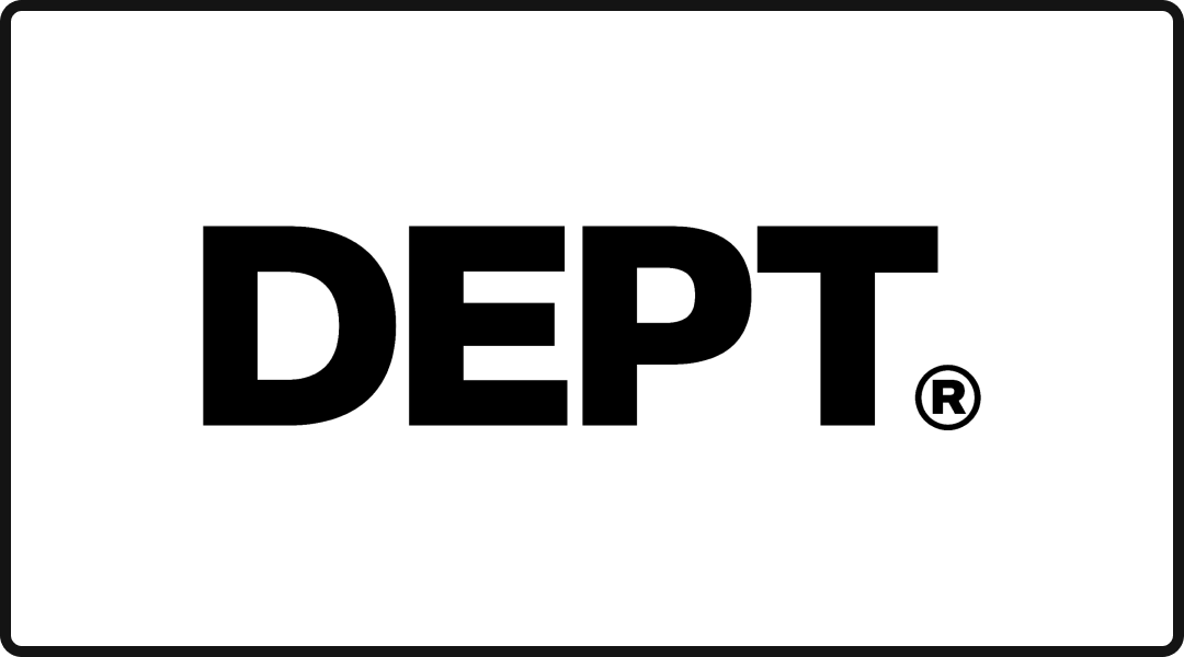 Logo for DEPT., a top digital marketing agency in the USA.