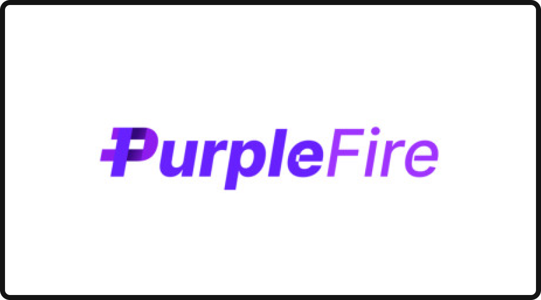 Logo for PurpleFire, a leading CRO agency in 2026.