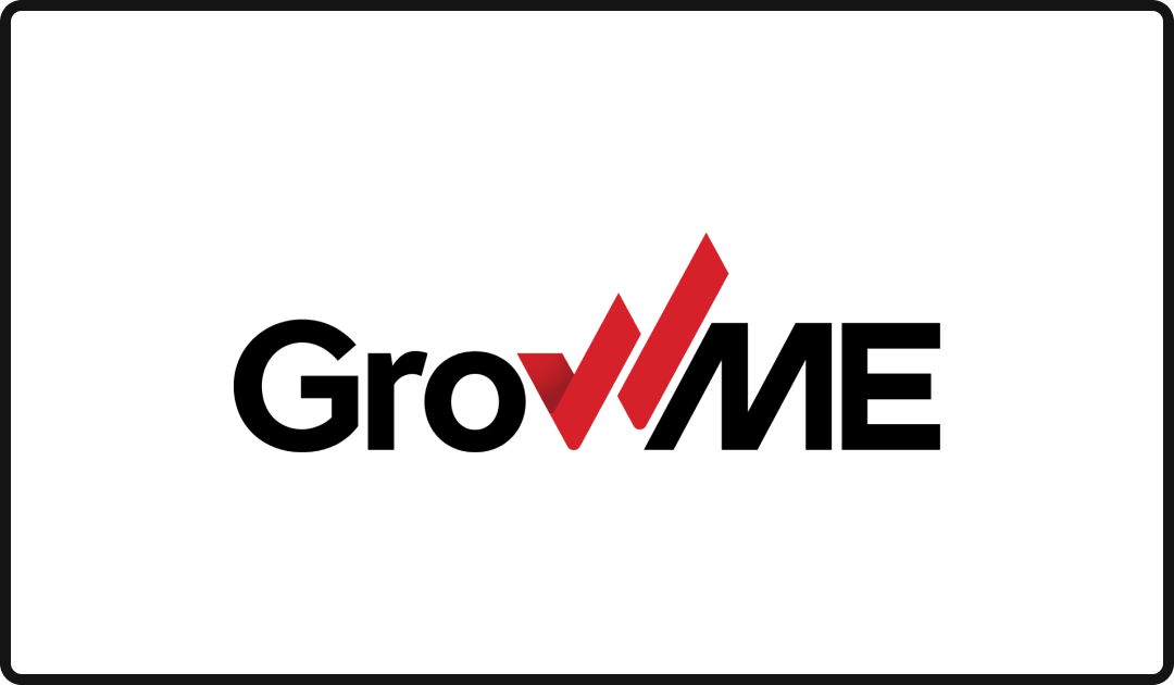 Logo for GrowME, one of the top startup marketing agencies in 2026.