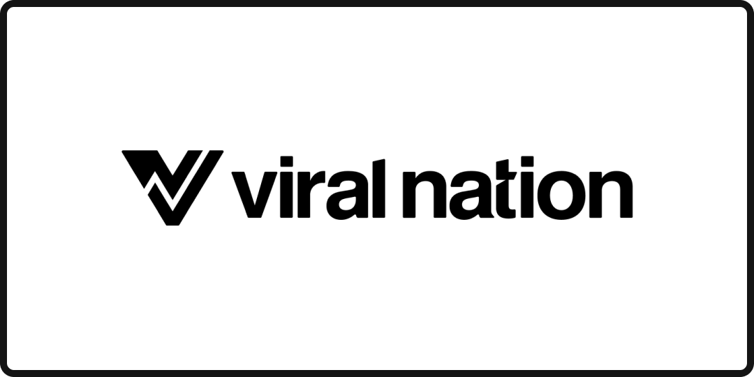 Logo of Viral Nation, one of the leading TikTok marketing agencies in 2026.