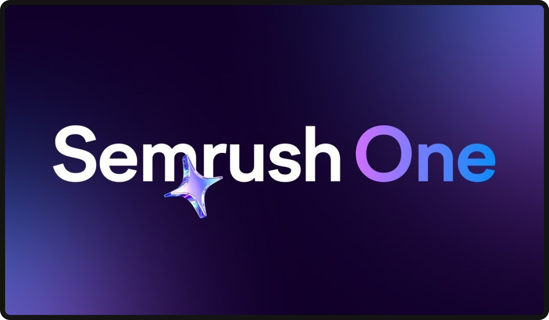 Semrush One logo, one of the leading AI writing and AEO software tools in 2026.