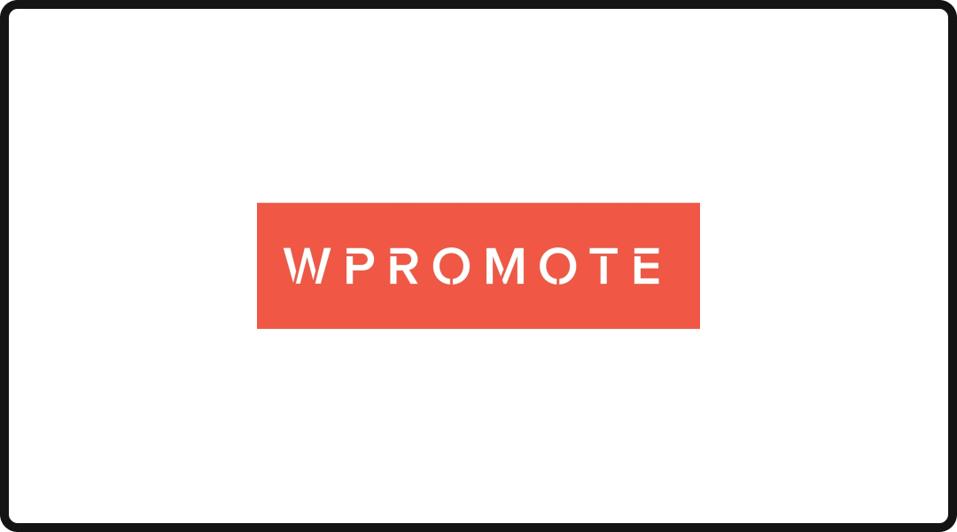 Logo for Wpromote, one of the top performance marketing agencies.