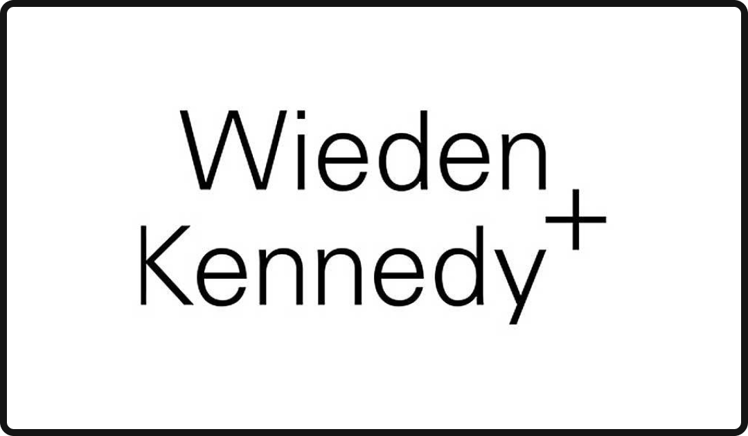Logo of Wieden+Kennedy, one of the top advertising agencies in NYC in 2026.