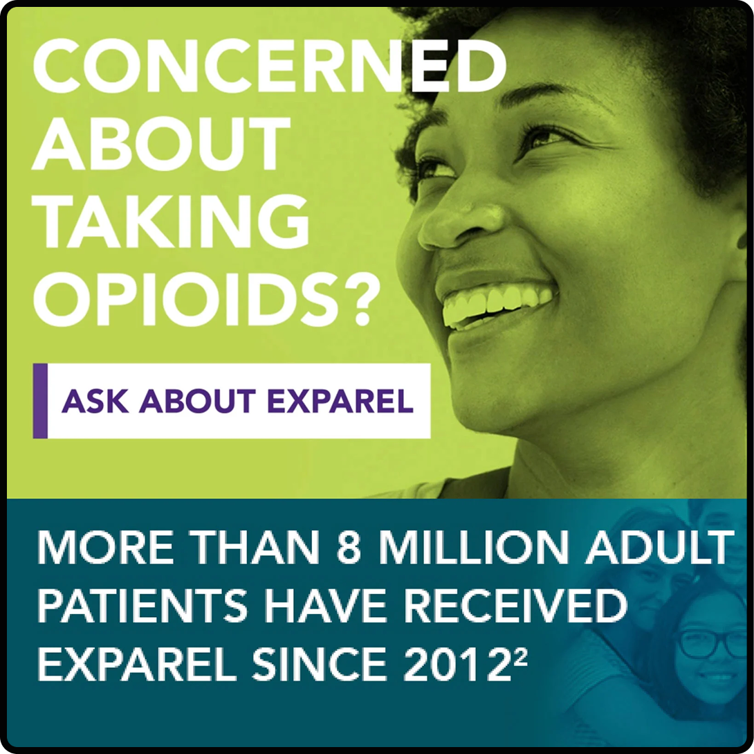 EXPAREL non-opioid advertisement