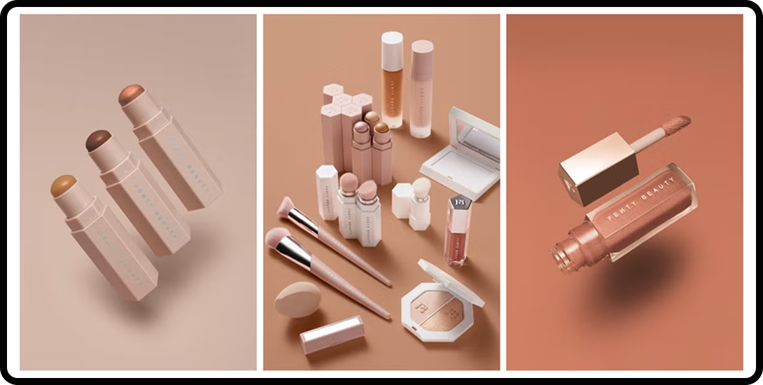 Fenty makeup product line images