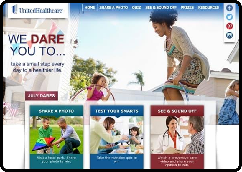 United Health Care Dares You to Share! PLUS A Chance to Win $400 Gift Card!