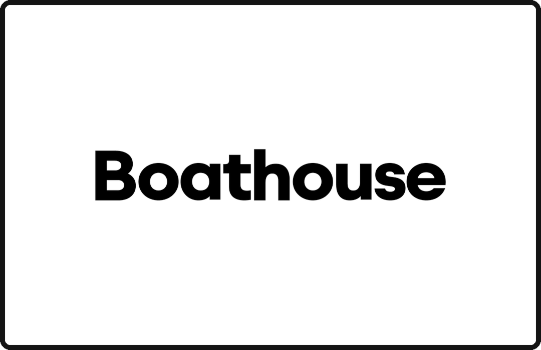 Logo for Boathouse, one of the top marketing agencies in Boston in 2026.