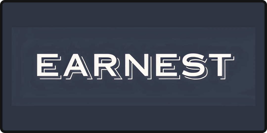 Logo of Earnest, one of the top B2B SaaS marketing agencies in 2026.