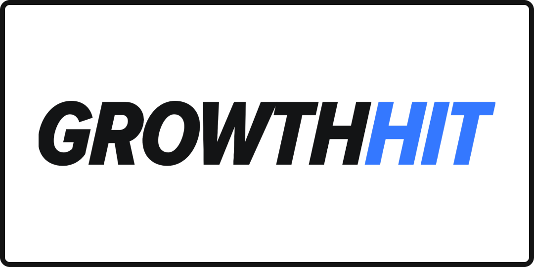 Logo of GrowthHit, one of the top B2B SaaS marketing agencies in 2026.