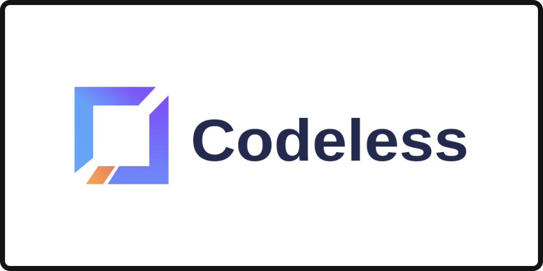 Logo of Codeless, one of the top B2B SaaS marketing agencies in 2026.