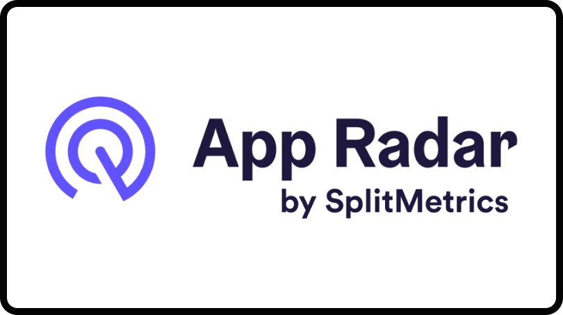 App Radar logo – one of the leading app marketing agencies.