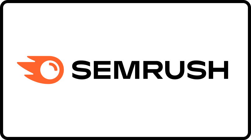 SEMRush logo – SEMRush is listed as one of the top AEO tools.
