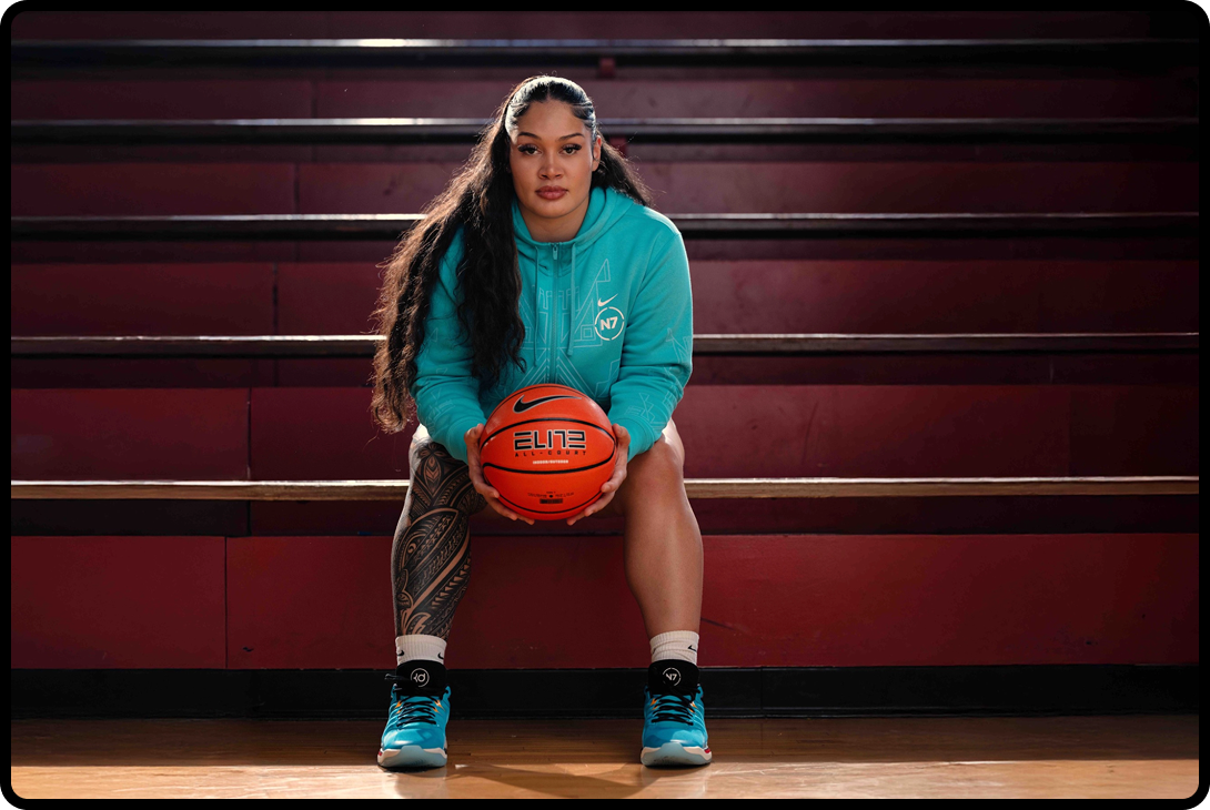 Photo from Nike's N7 collection, a brand partnership with Indigenous designers.