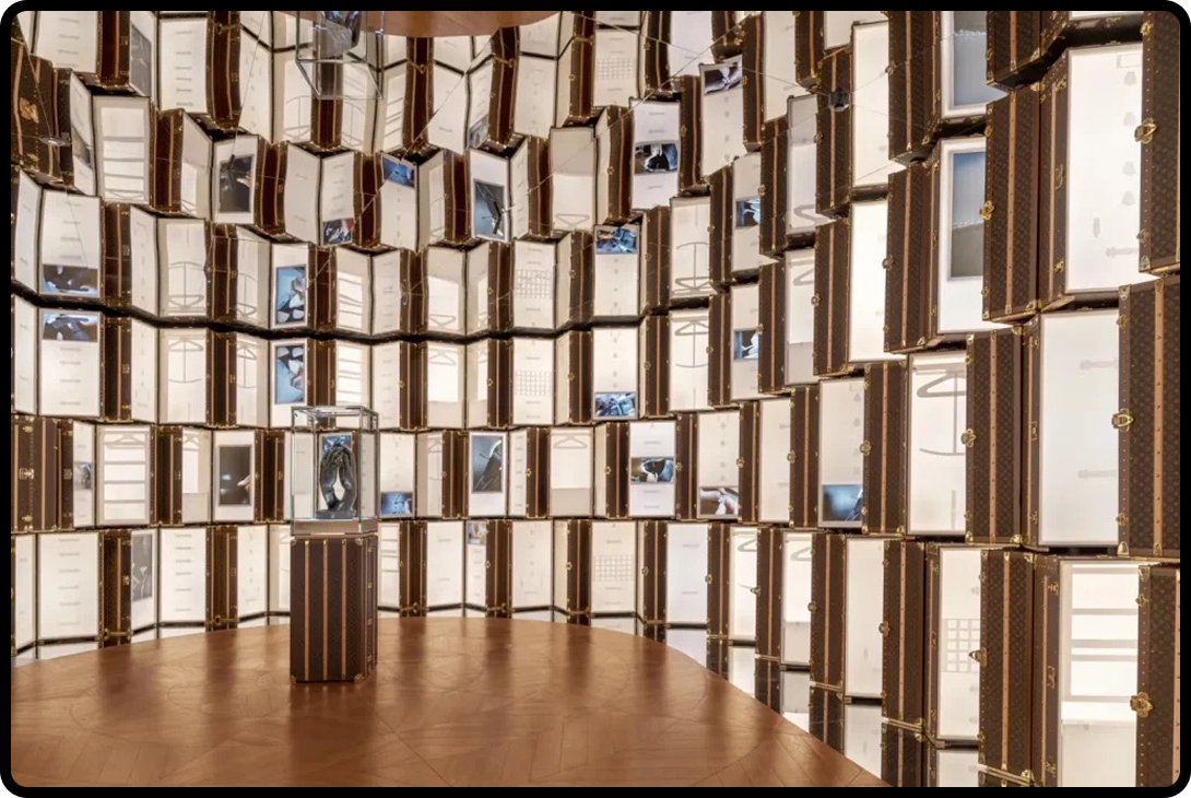 Louis Vuitton partnership with Japanese architect Shohei Shigematsu.