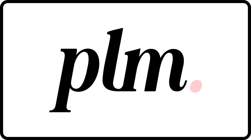PLM logo – one of the best brands on LinkedIn right now.