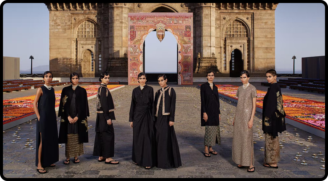 Dior’s fall 2023 collection showcased in Mumbai, India