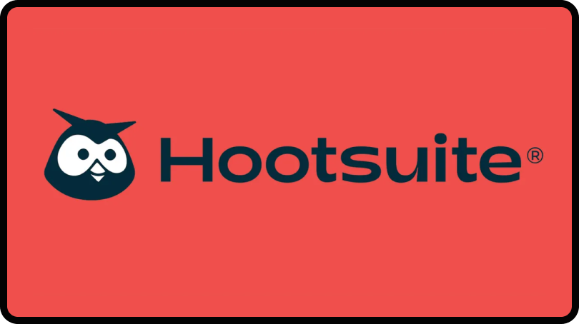 Logo of Hootsuite, a popular social listening tool.