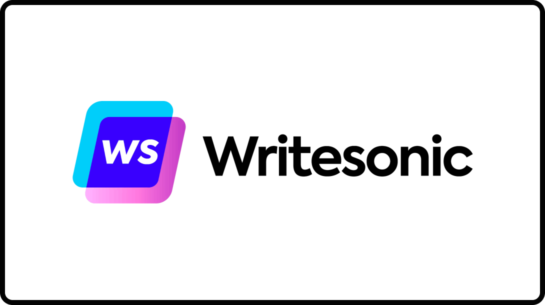 Writesonic logo, an AI writing tool that NoGood reviewed.