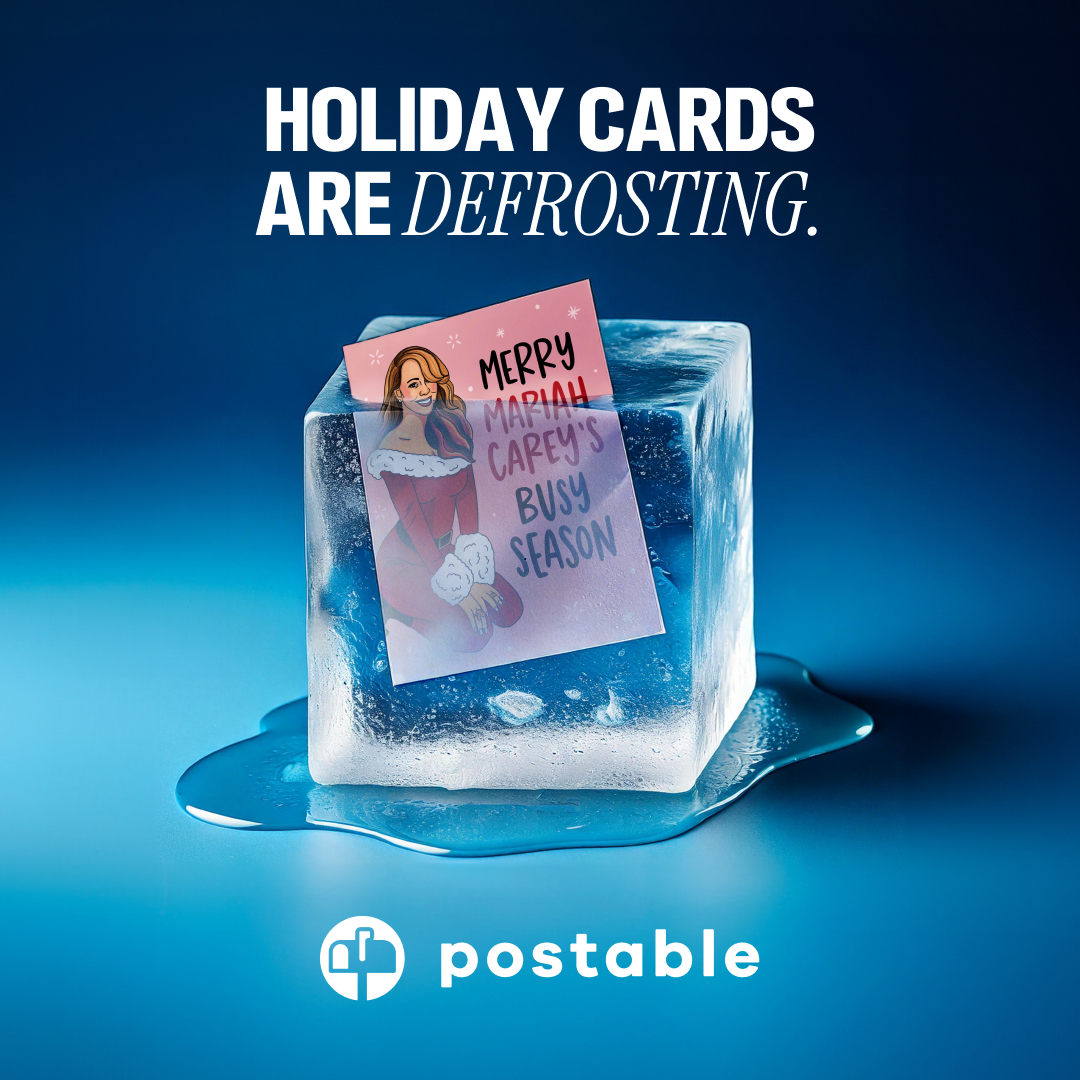 Postable marketing campaign advertisement.