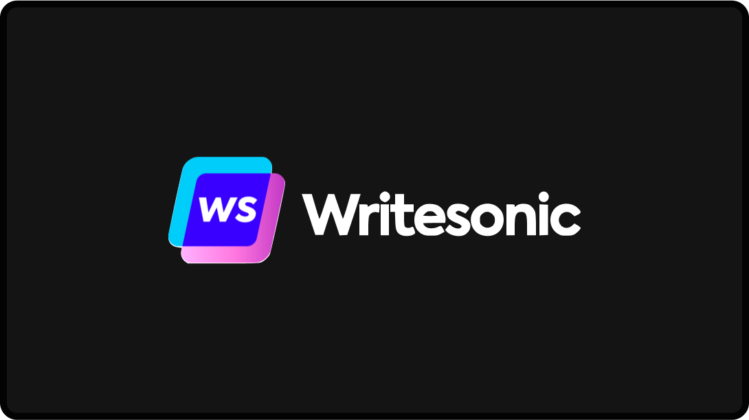 Writesonic logo, an AEO and GEO tool.
