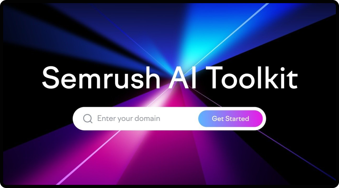 Semrush AI Toolkit logo, one of the top AEO tools for visibility.