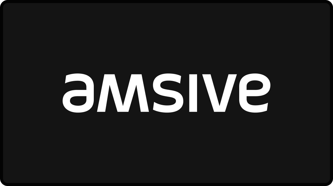 Amsive logo, one of the top AEO agencies in 2025.