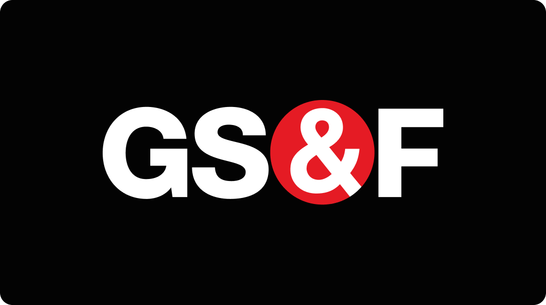 GS&F logo, one of the top marketing agencies in Nashville.